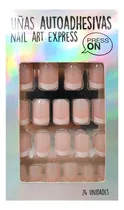 Comprar Uñas Press On Autoadhesivas Francesita Nude Thelma&louise