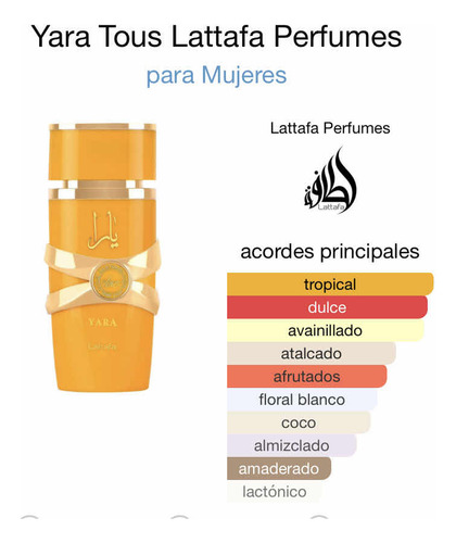 Lattafa Perfume Yara Tous Eau De Parfum 100ml
