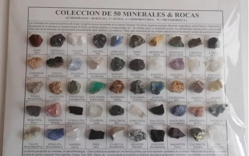 fumar Goma de dinero Generador Coleccion De Rocas Y Minerales A La Venta | MercadoLibre 📦