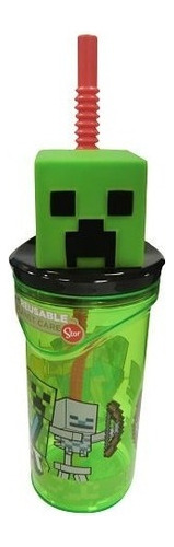 Vaso Alto Con Forma 3d Minecraft