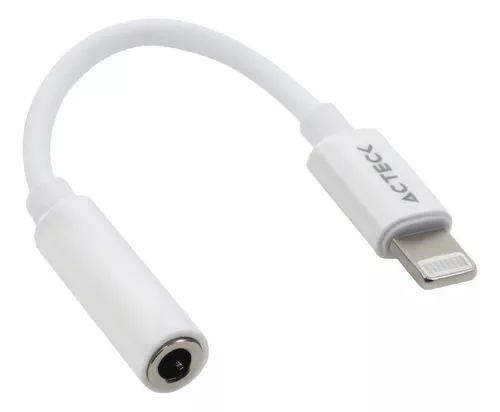 Adaptador Lightning A Jack 3.5mm Shift Plus Al405 Color Blanco