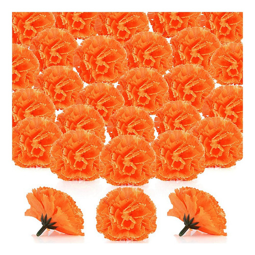 Para Cabezas De Flores De Caléndula A Granel, 100 Cabezas