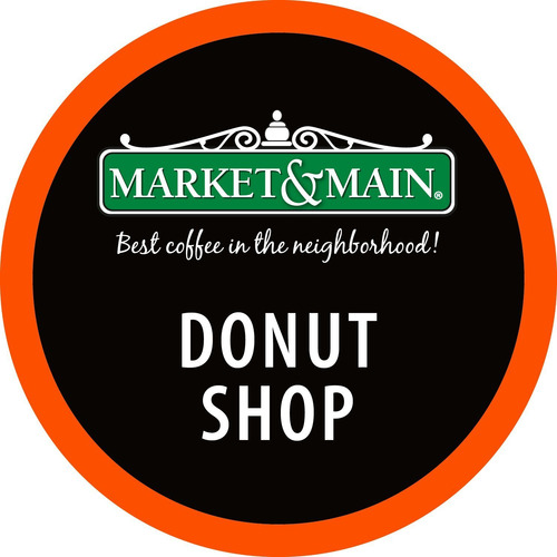 Market & Main Onecup, Donut Shop, Compatible Con Cafeteras .