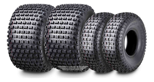 Set Of 4 Atv Tires 20x7-8 20x7x8 Front & 22x11-10 22x11x Ugg