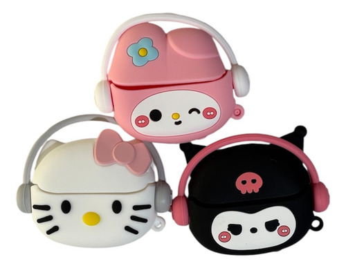 Funda Case Para Samsung Galaxy Buds 3 3 Pro Tierno Mujer Gatita