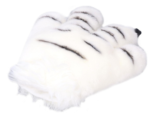 Guantes De Felpa De Garra, Animal De Simulación, Tigre,