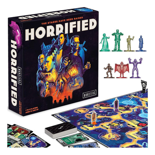 Ravensburger Horrified: Juego De Mesa De Estrategia Universa