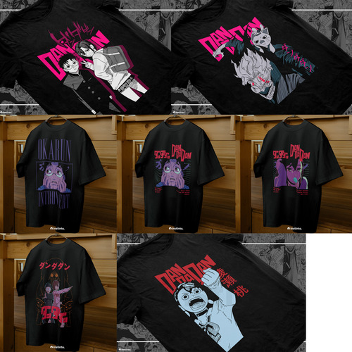 71 Diseños Digitales Anime P17, Dtf, Sublimar, Serigrafia