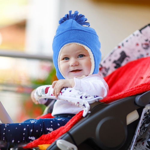 1 Juego De Gorro De Invierno Y Guantes Para Bebés, Gorro Con