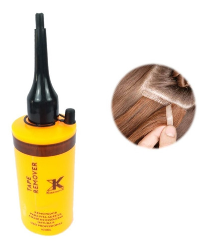 Removedor De Fita Adesiva Em Mega Hair - Tape Remover Do K 