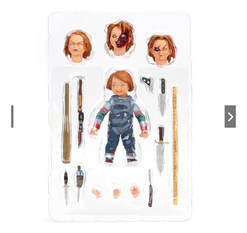 Chucky Clásico Articulado Con Accesorios