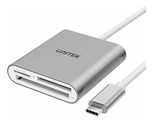 Unitek Lector Memoria Flash Tipo Usb 3 Ranura Compacta