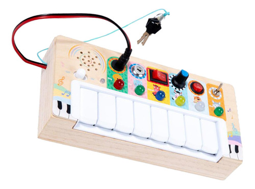 Tablero Ocupado Diy Accesorios Interruptor Piano Aprendizaje