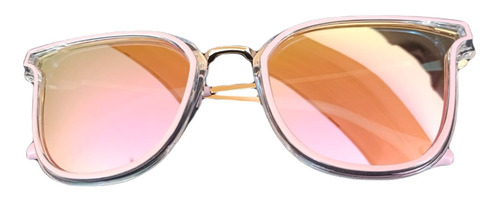 Gafas Lentes Espejo De Sol Mujer Bohemia Sunset Pink Polariz