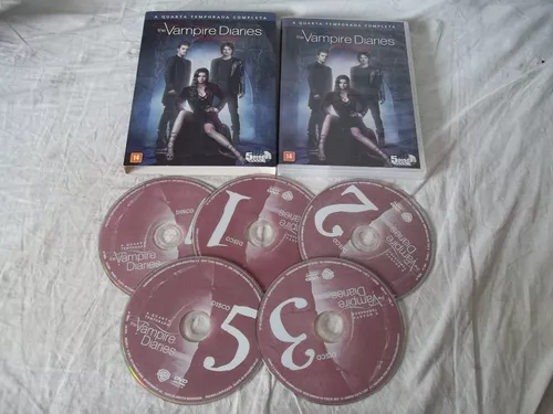 Blu Ray - Diário De Um Vampiro - Quarta Temporada - Lacrado