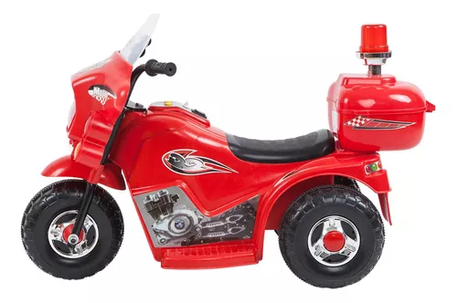 Moto Eletrica Infantil Com Bau