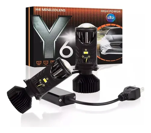 comprar Focos Led H4\u002F9003\u002Fhb2 Lupa Alta Y Baja Auto Motocicleta
