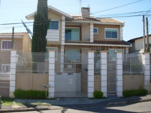 Belíssimo Sobrado Triplex No Bairro Jd.iguaçu/araucária - S-421 - 3225825
