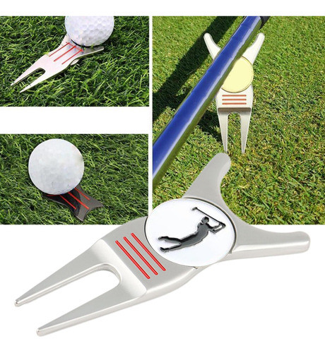 5 Herramienta De Reparación De Chuletas De Golf Portátil,