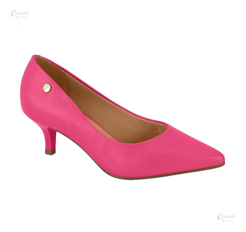 Sapato Scarpin Feminino Salto Baixo Confort Vizzano 1122.828