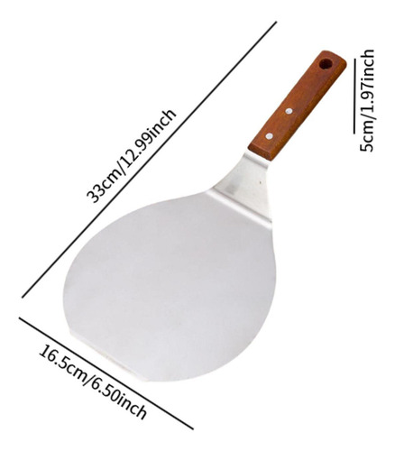 Pizza De Acero Inoxidable Pizza Pizza Spatulas 8 Pulgadas