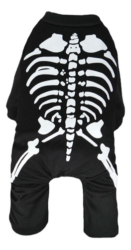 Disfraz De Esqueleto De Perro De Halloween, Disfraz De Xl