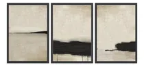 Comprar Cuadros Arte Moderno Abstracto Tríptico 43x63cm Set X3