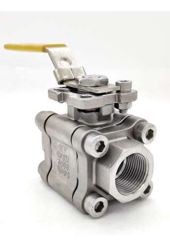 Valvula Bola - Esfera Roscada Inox T316 En 3pzs De 3/4pg