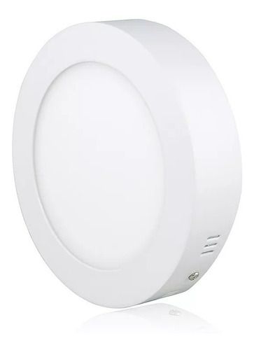 Lámpara Led 12w Superficial Circular Luz 6500k. Lam-led-s02