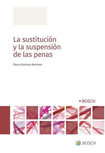 La Sustitucion Y La Suspension De Las Penas, 1ãâª Ed, De Oscar Jimenez Moriano. Editorial Bosch, Tapa Blanda En Español