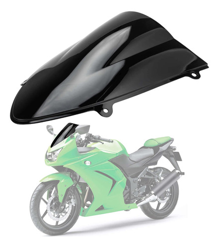 Windshield Windscreen Wind Shield Pantalla Doble Burbuja Par