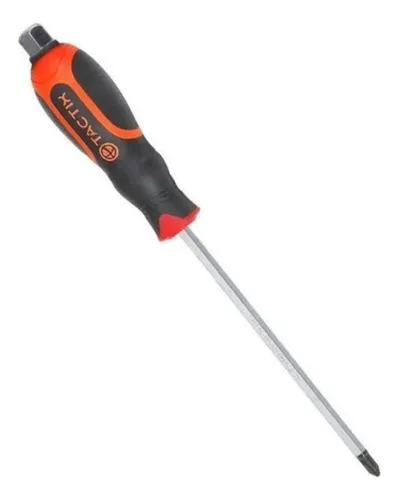 Atornillador Tactix Phillips #2 Con Largo 6 Plgds Con Torque