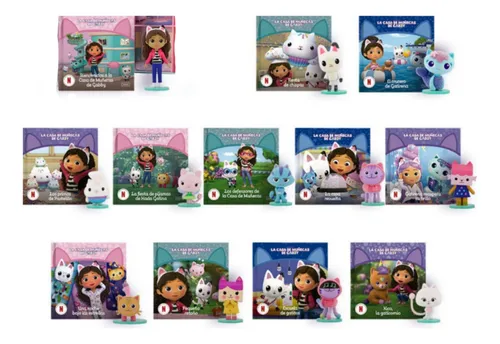 Set X 3 Libros De Cuento C/muñeco Colección Casa De Gaby