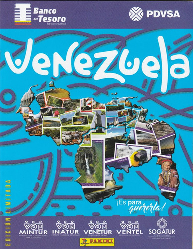 Album Venezuela Es Para Quererla Panini Completo A Pegar