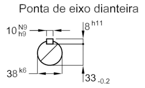 Motor Weg 10cv Trifásico 220/380v 2 Polos Alta Rotação B35d