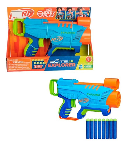 F6367 Lanzador De Dardos Nerf Elite Jr Explorer