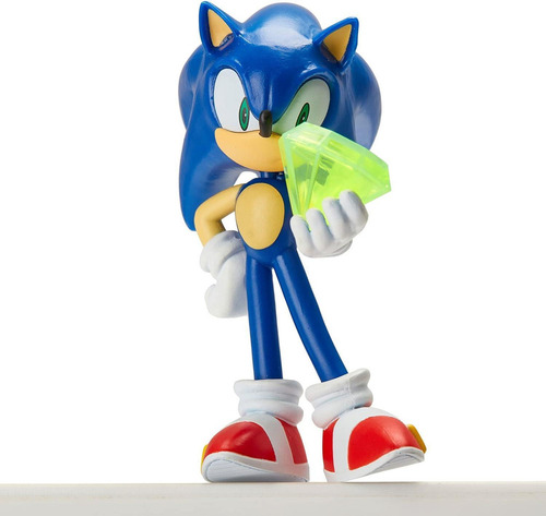 Boneco Sonic The Hedgehog Sonic Esmeralda Angel Just Toys