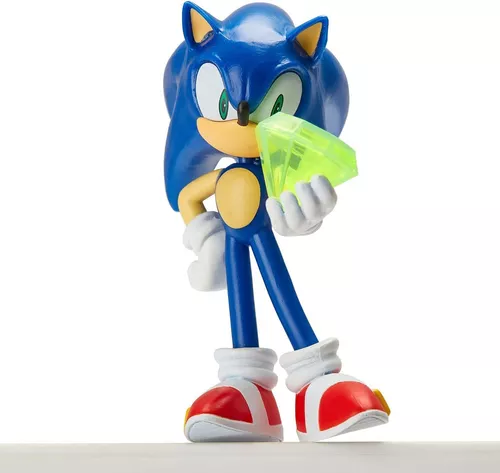 Boneco Sonic The Hedgehog Action Figure Montável 10cm - 4G SHOP