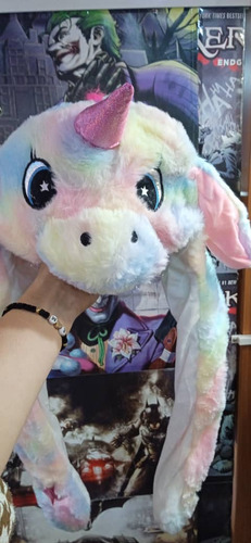 Gorritos Kawaii Mueven Orejas Tienen Luces Unicornio