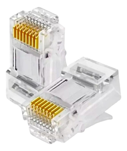  Conector De Red Rj45 Cat6 Bolsa 70 Unidades Terminal Rj45