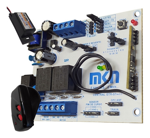 Placa Central Motor  Gatter 3000  1 Controle +e 1 Tx Car