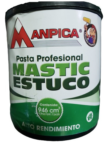 Mastic Estuco Manpica 1/4