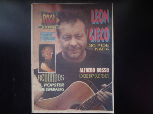 Revista Rock Redondos Patricio Rey Leon Gieco Alfredo Rosso