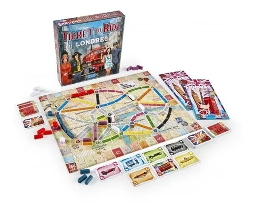 Jogo de Tabuleiro - Ticket to Ride: Europa - Galápagos -  superlegalbrinquedos