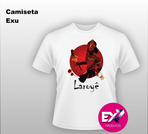 Camiseta Exu Laroyê