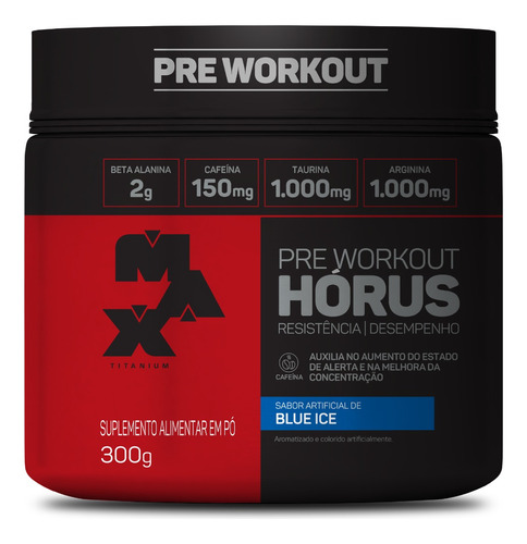 Horus Pre-workout Max Titanium 300g 