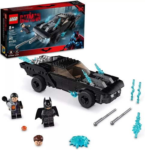 Lego Batimovil Caza Del Pinguino  Batman 76181 392 Piezas 