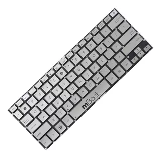 Teclado Para Asus Ux31a Ux31 Ux31e Ux32a Ux32vd Prata Us