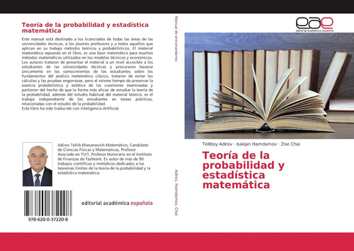 Libro: Teoría De La Probabilidad Y Estadística Matemática (s