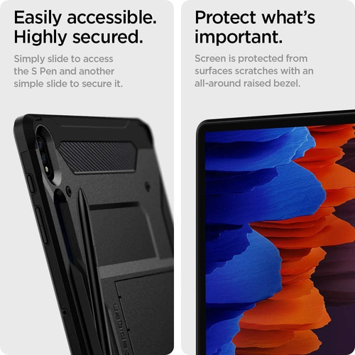 Funda Spigen Samsung Galaxy Tab S7 Plus Tough Armor Pro